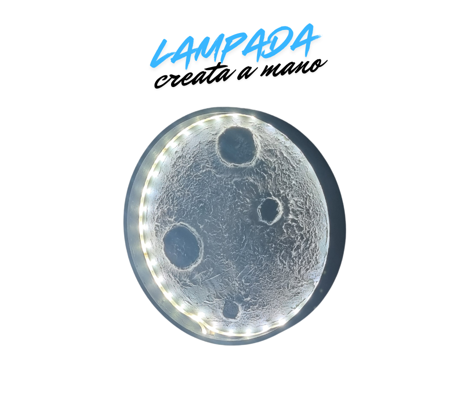 Lampada creata a mano su commissione