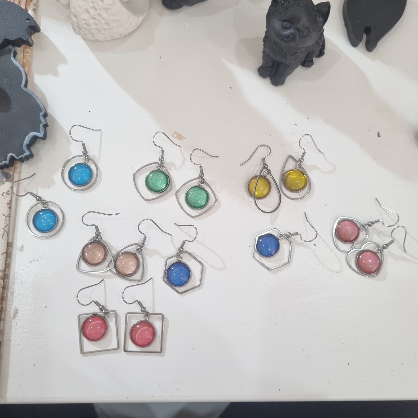 Orecchini creati a mano