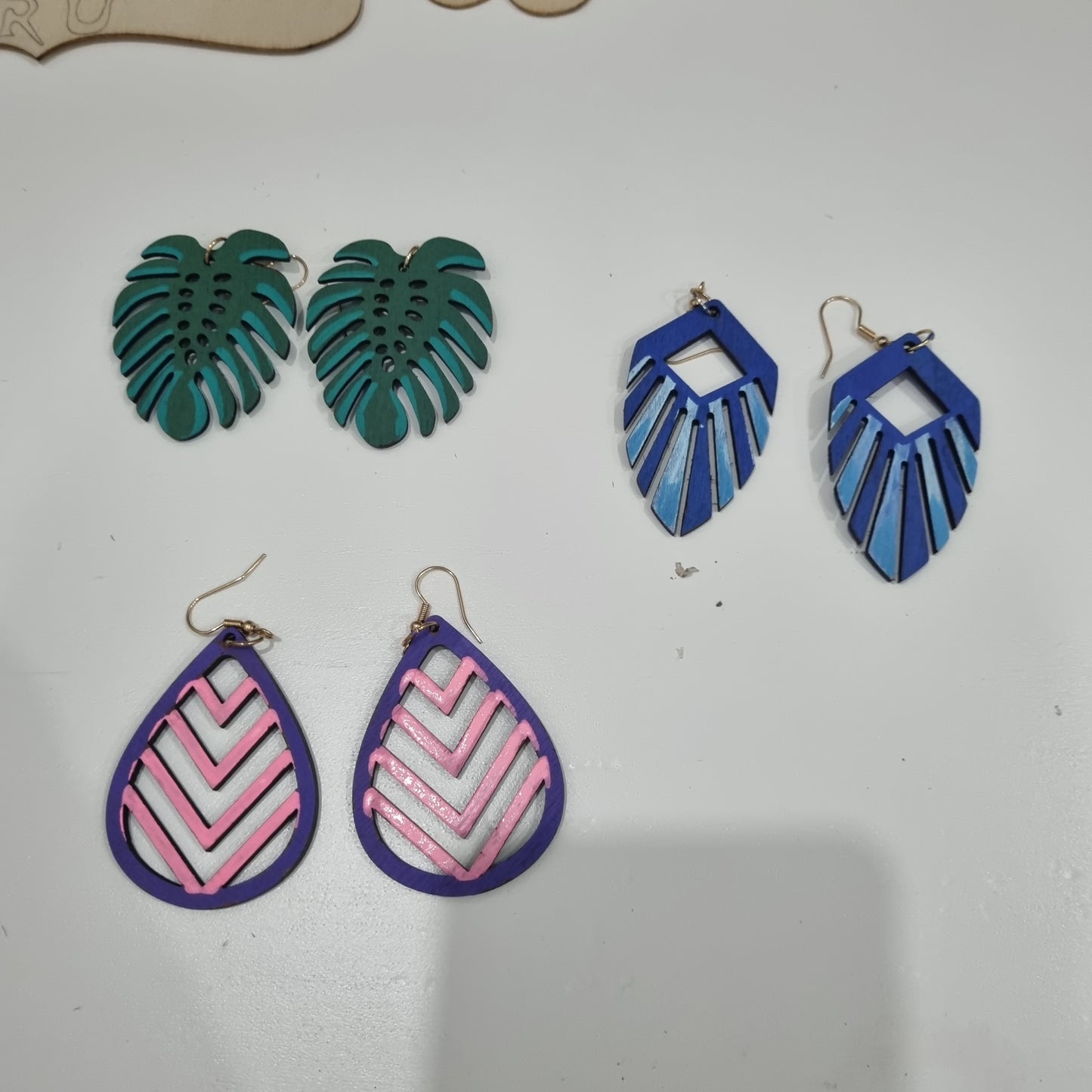 Orecchini creati a mano