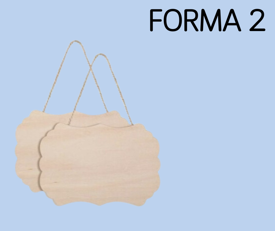 Targa legno pirografata a mano o a laser