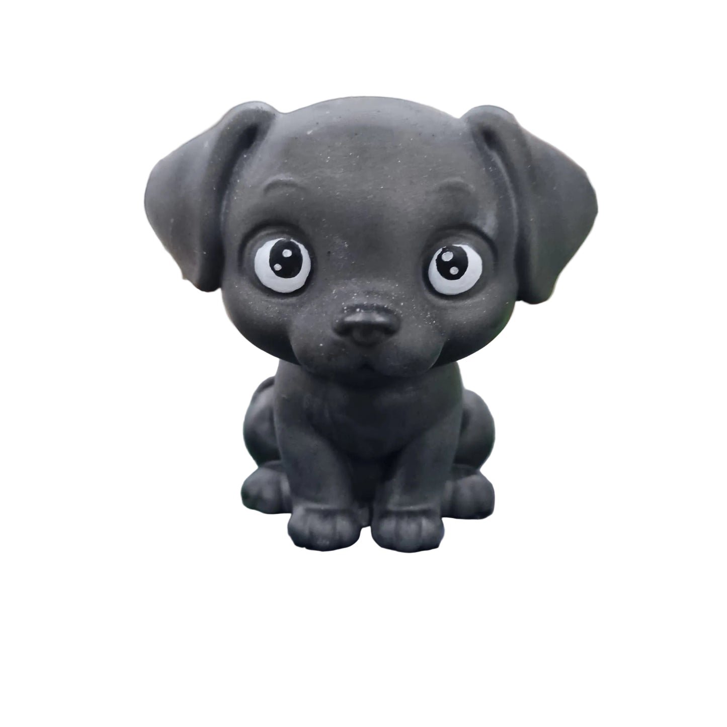 Statuina cane diversi soggetti dipinta a mano