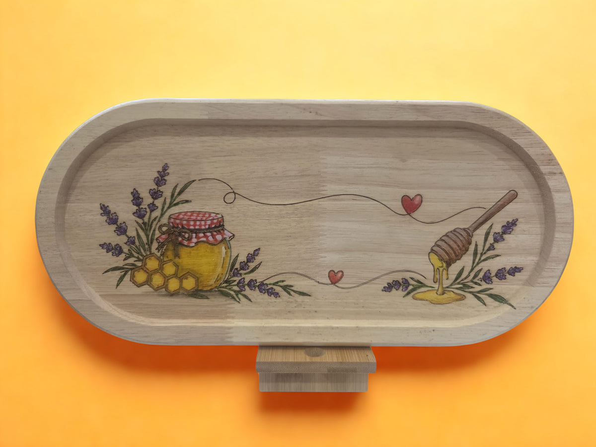 Vassoi decorati a mano